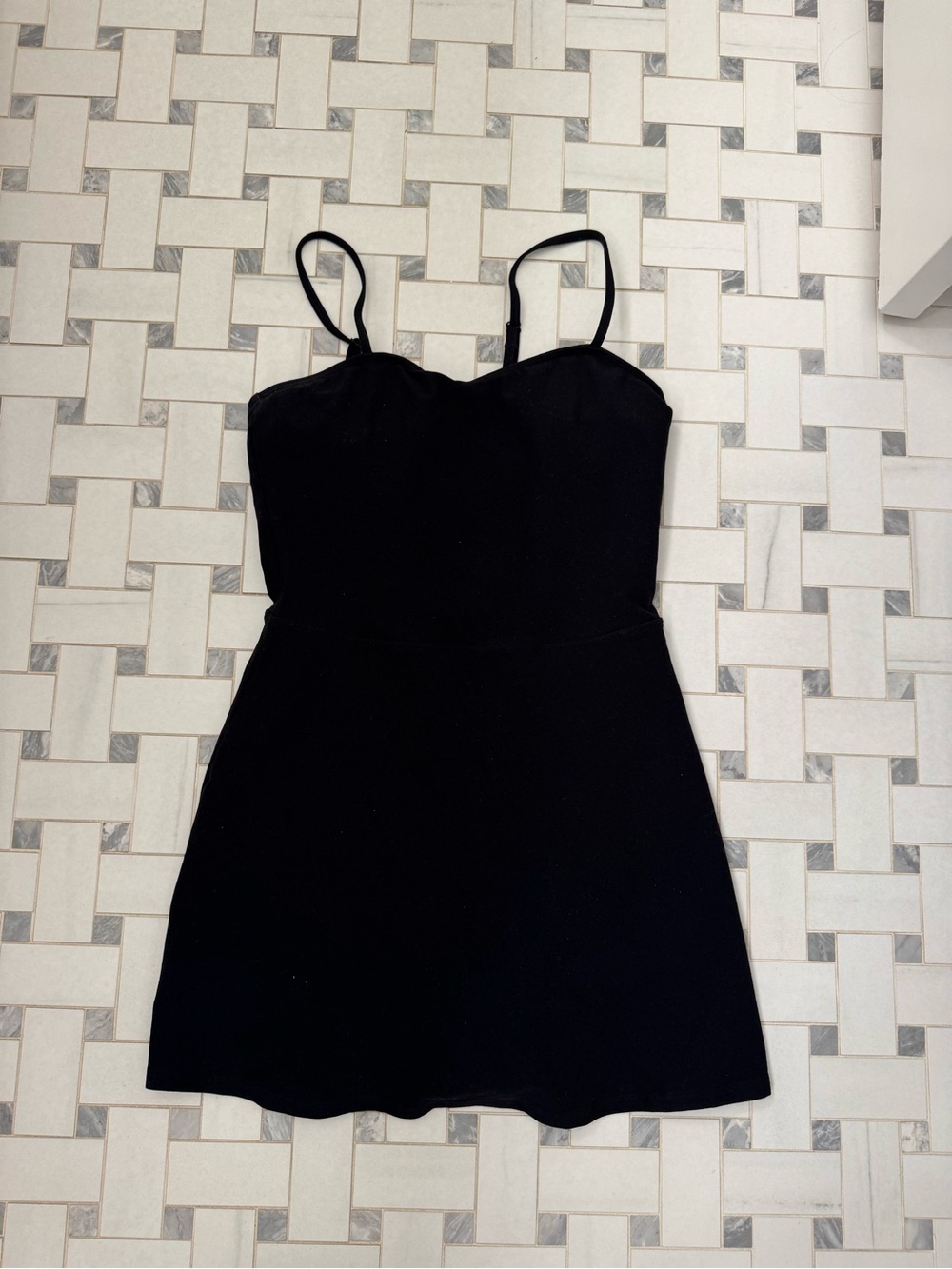 ALO Yoga Women’s Black Tennis Dress, size small, only worn once!